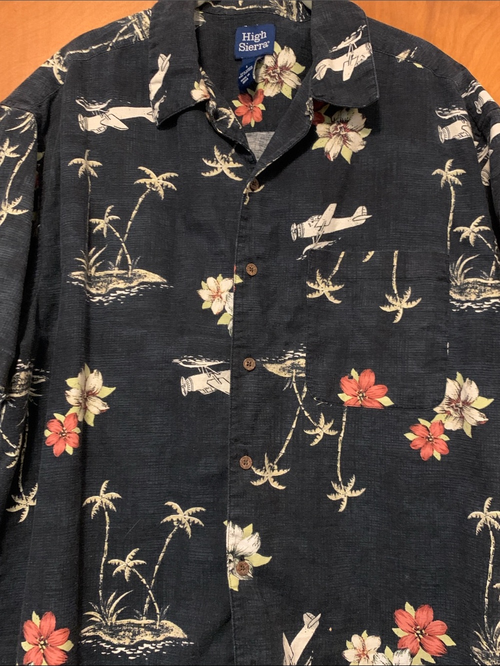 High Sierra Hawaiian Button-Down Shirt
